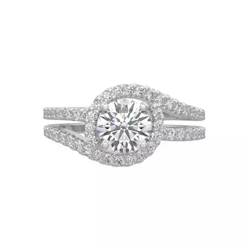  Solitaire Ring Two Carat Stone
