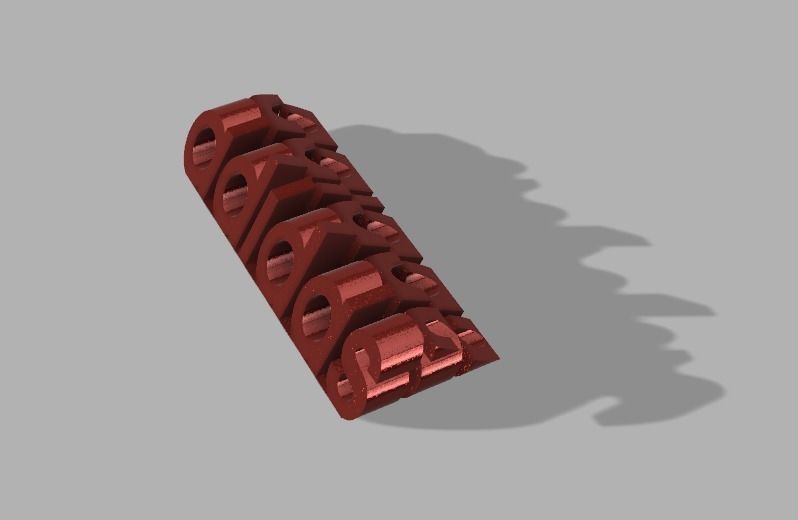 Adidas logo illusion 3D print model_1