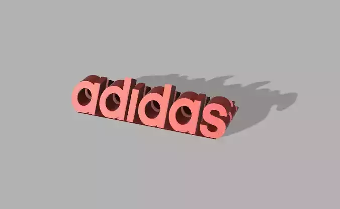 Adidas logo illusion