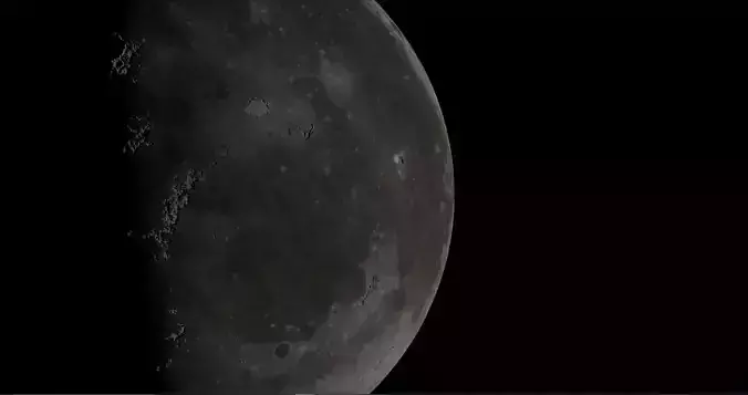 realistic moon taken