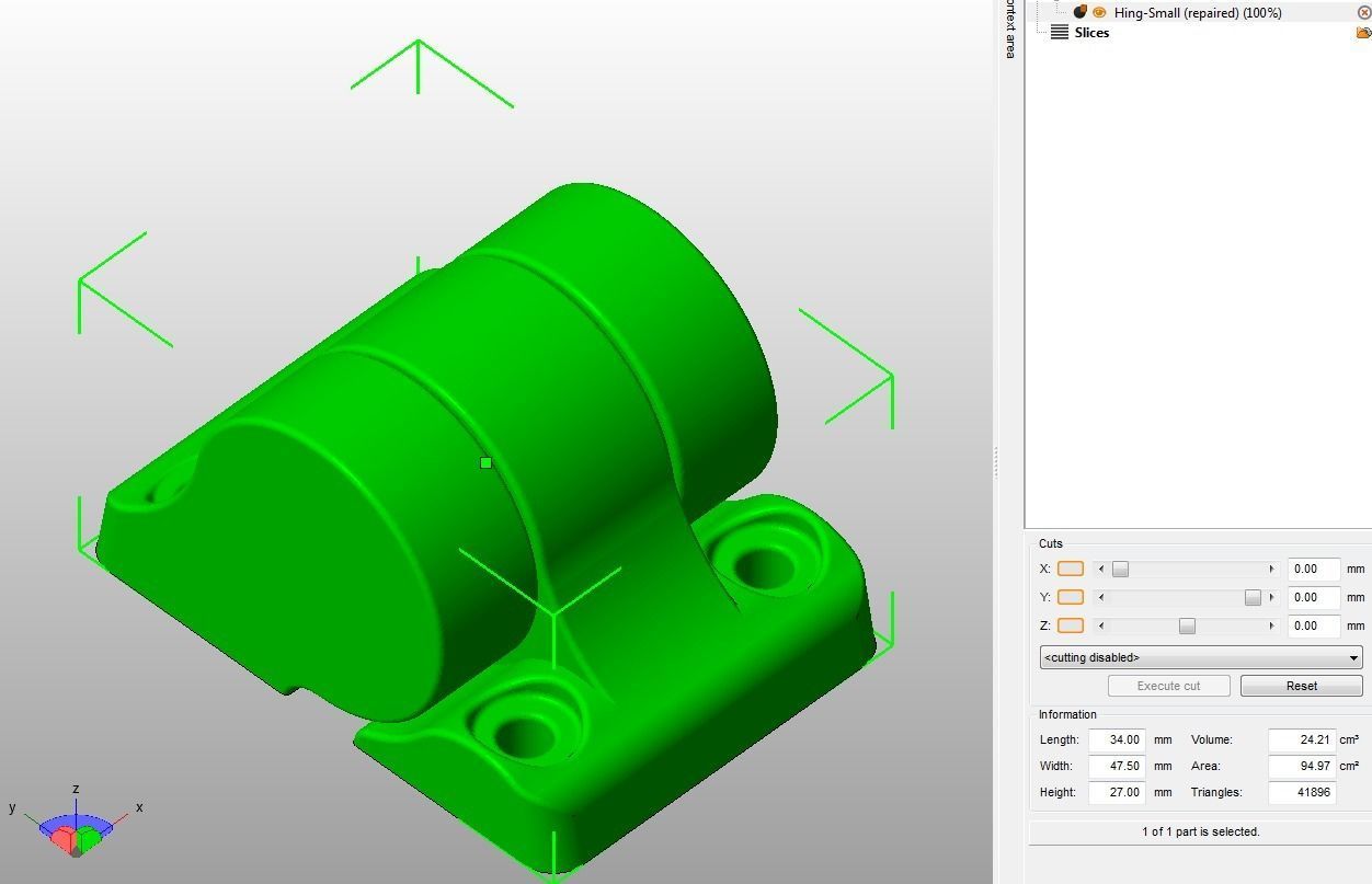 Hinge Small 3D print model_34