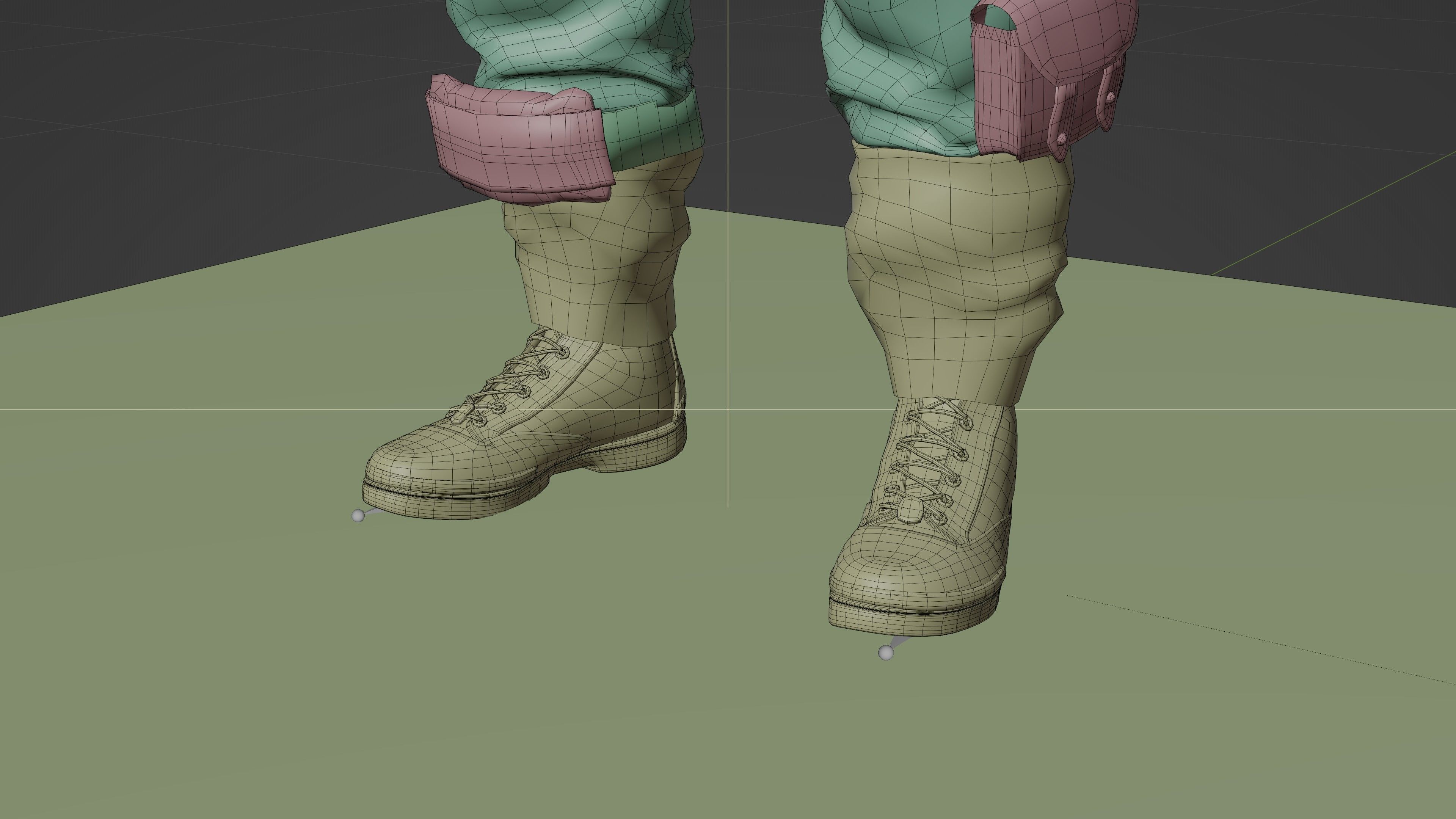 SOLDIER WWII USA Paratrooper 3D model_24