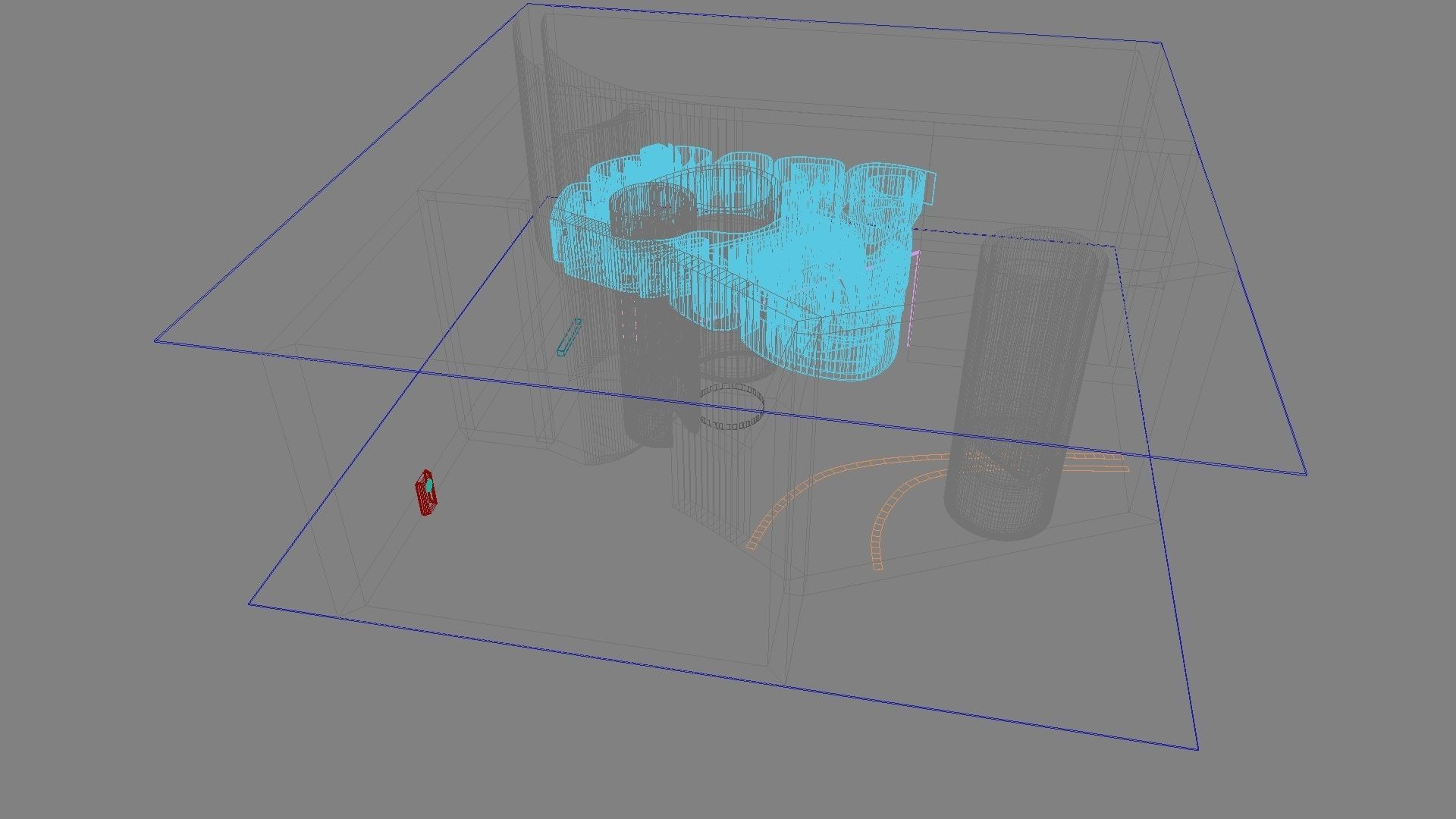 Concept hall inteiror 01 3D model_29