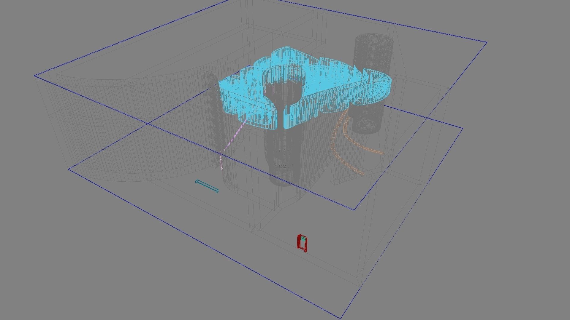 Concept hall inteiror 01 3D model_16