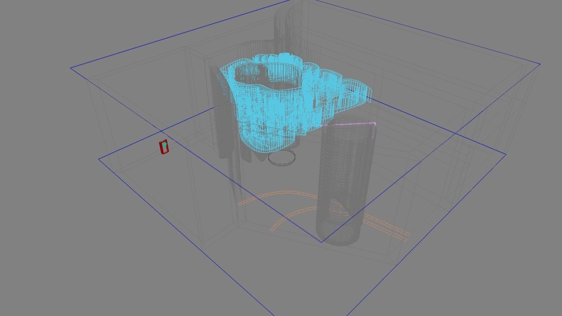Concept hall inteiror 01 3D model_27
