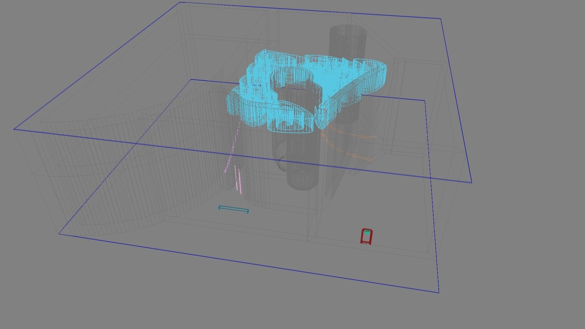 Concept hall inteiror 01 3D model_15
