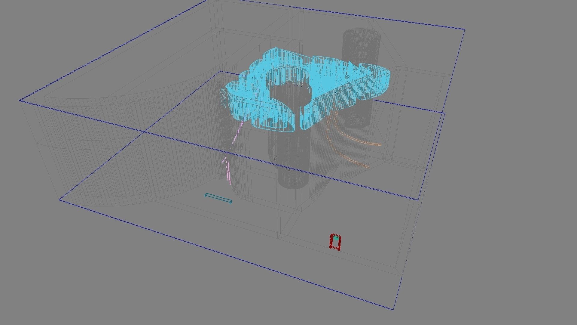 Concept hall inteiror 01 3D model_14