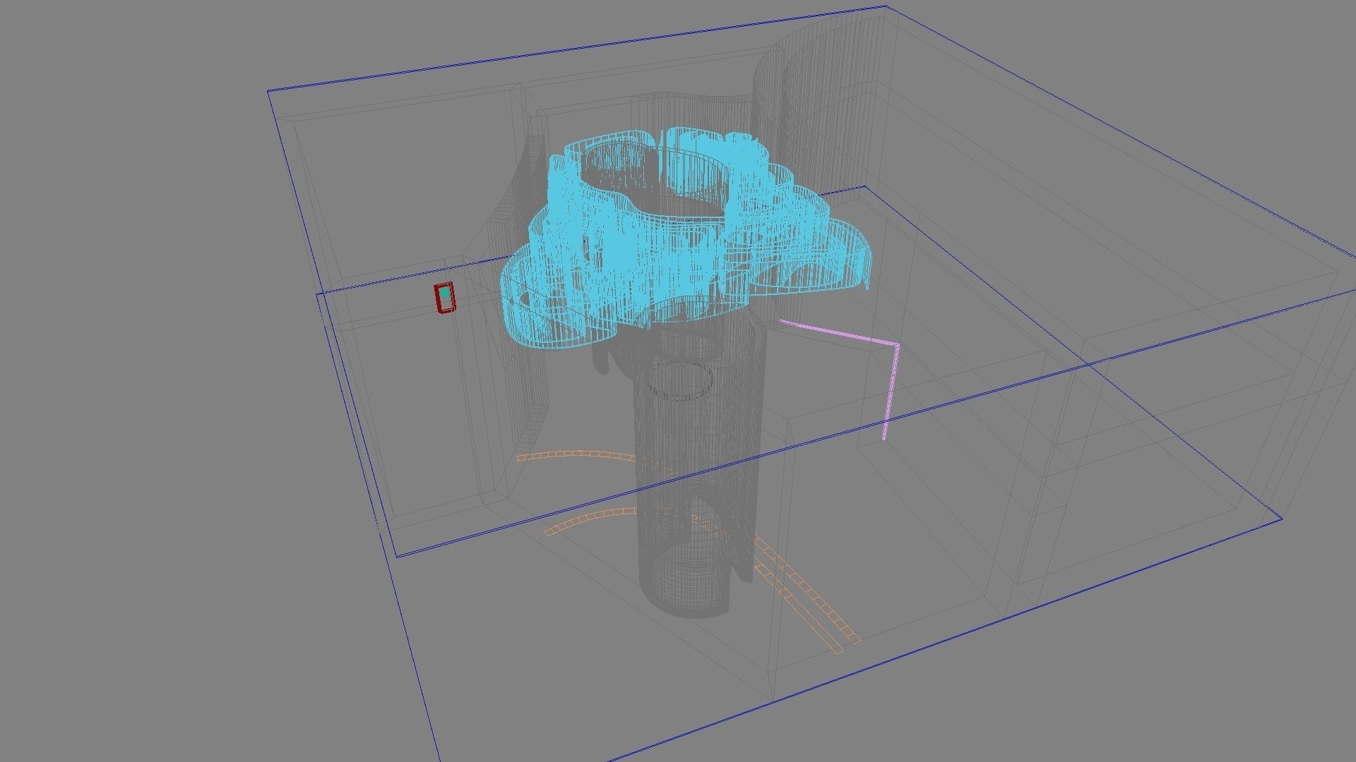 Concept hall inteiror 01 3D model_20