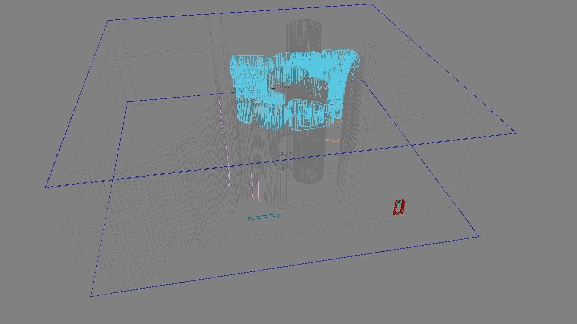 Concept hall inteiror 01 3D model_18
