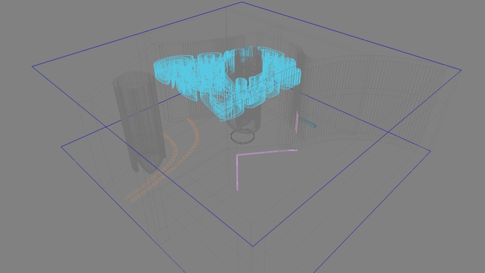 Concept hall inteiror 01 3D model_33