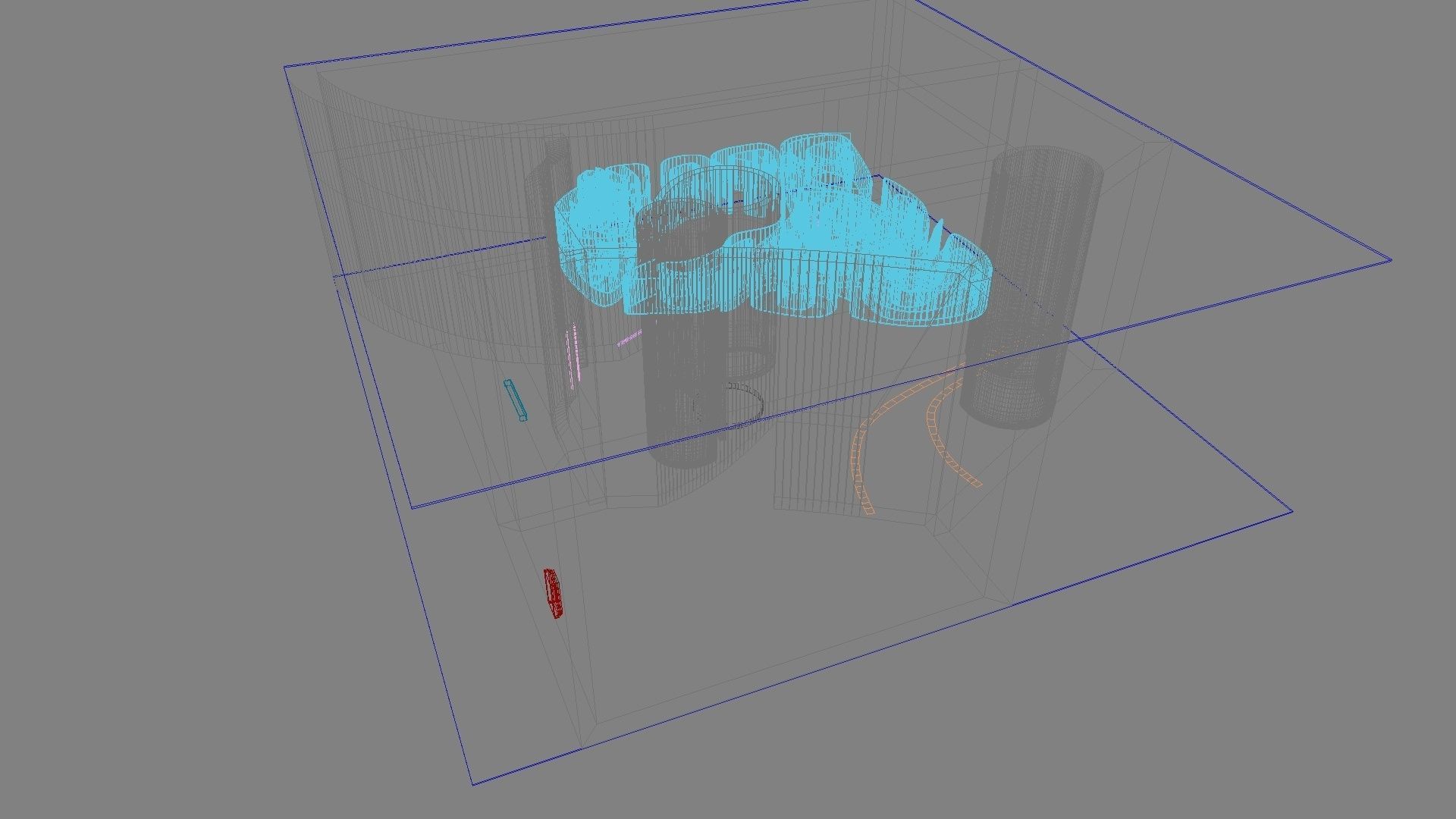 Concept hall inteiror 01 3D model_21