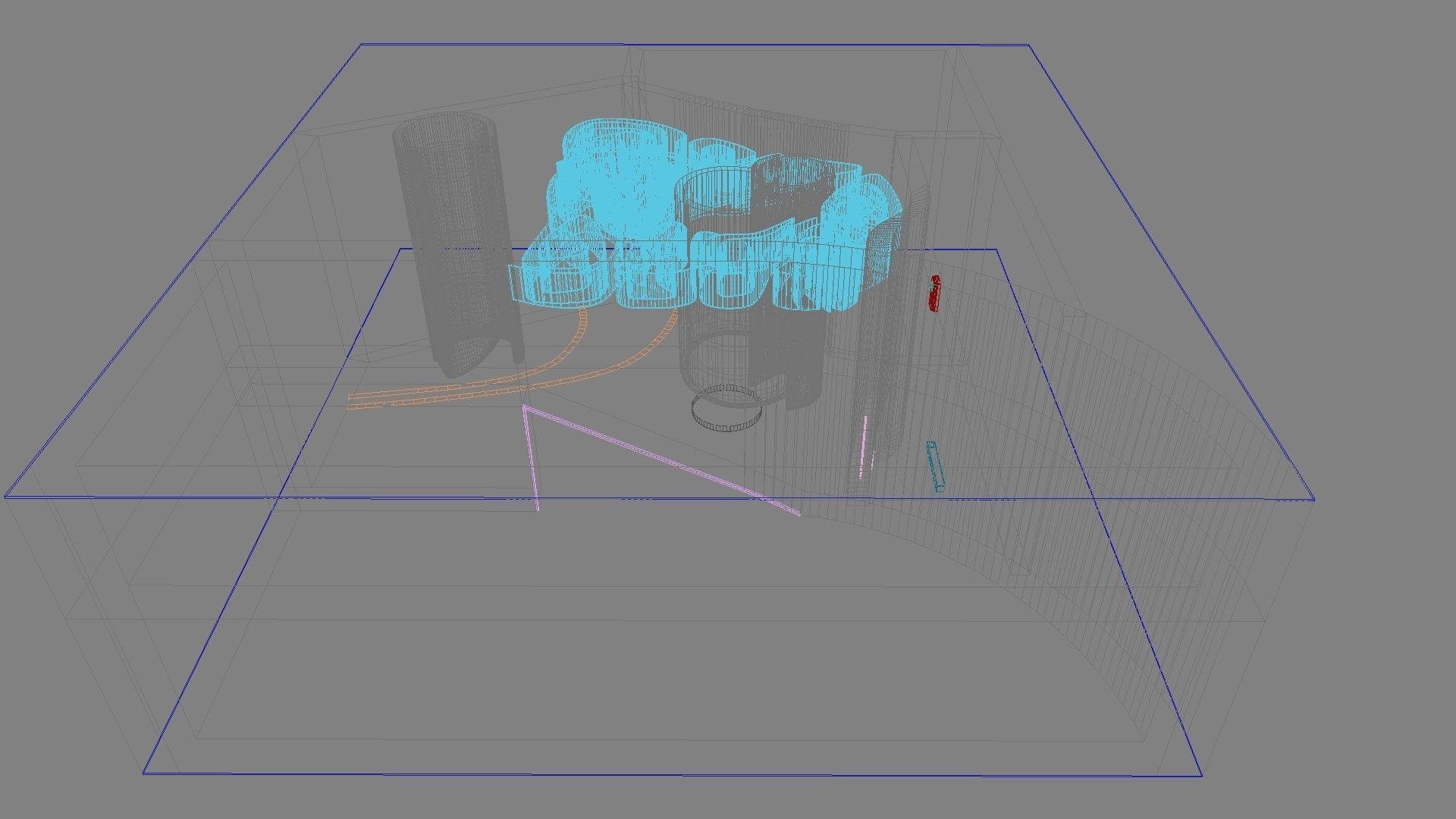 Concept hall inteiror 01 3D model_9