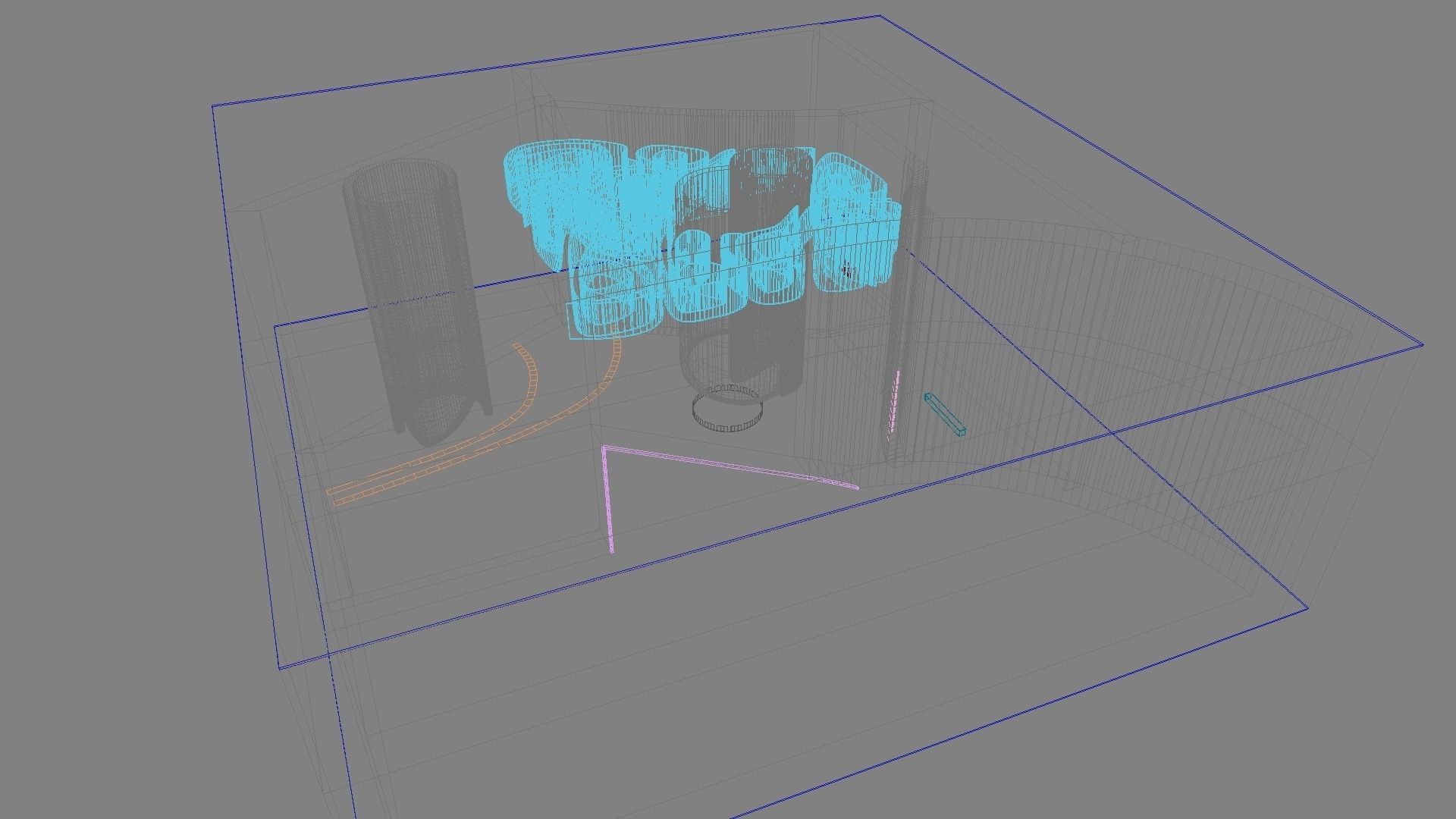 Concept hall inteiror 01 3D model_31