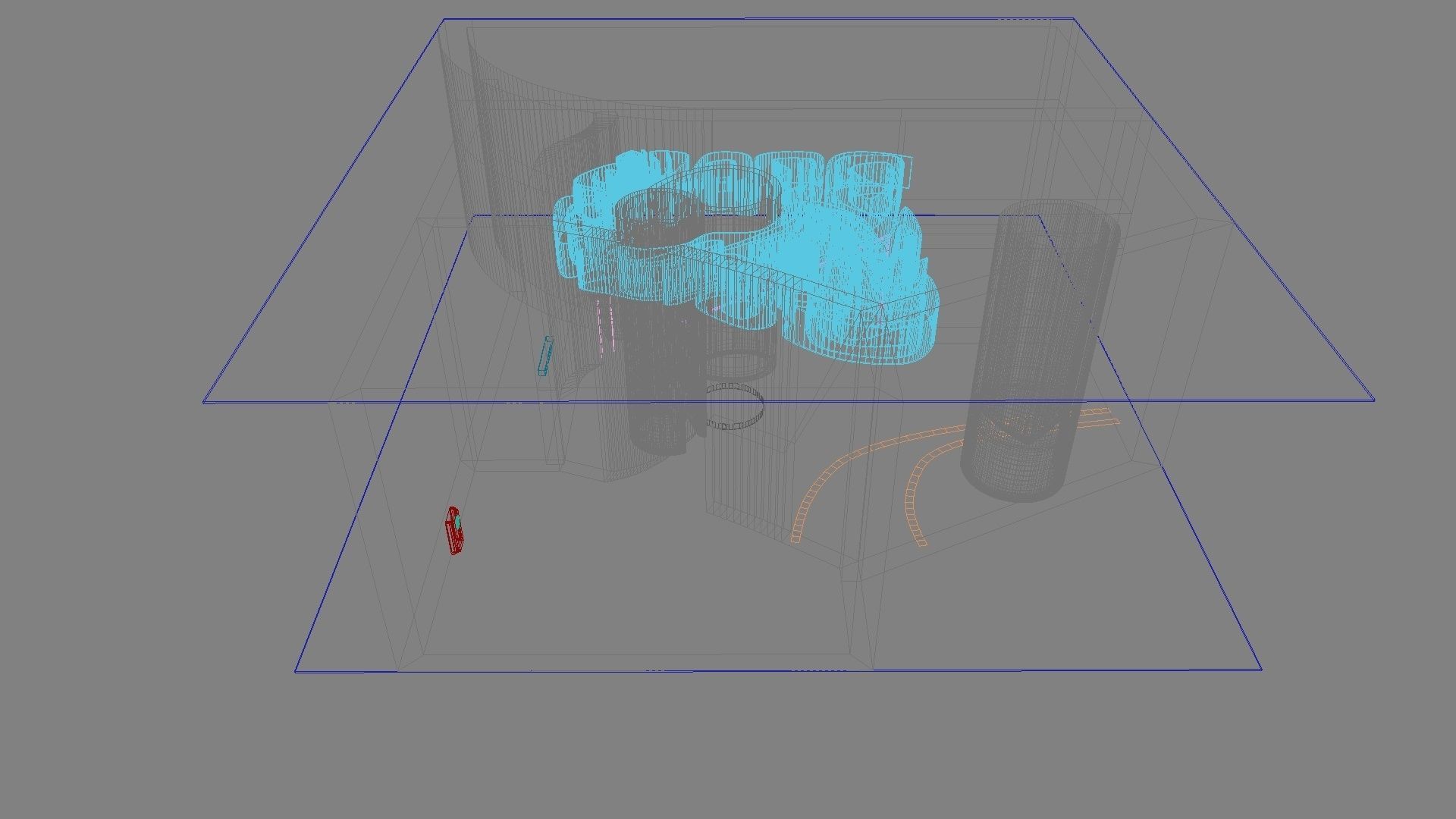 Concept hall inteiror 01 3D model_23