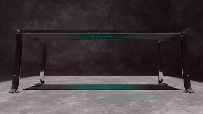 Organic Dining Table Free 3D model