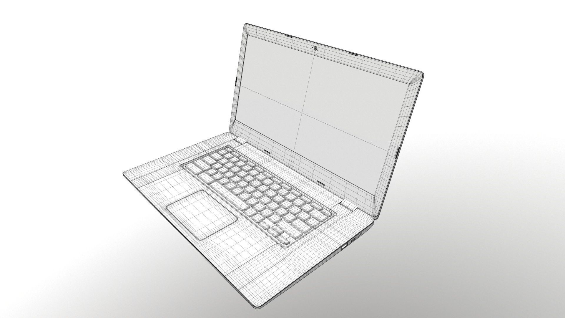 Acer Laptop 3D model_14