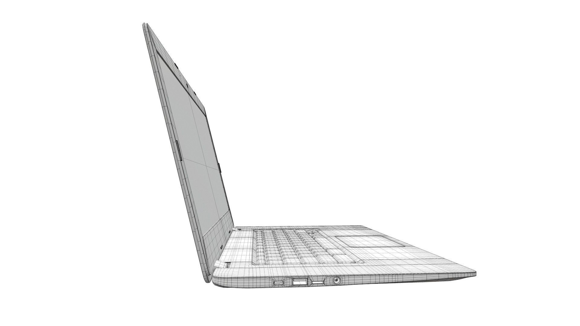 Acer Laptop 3D model_17