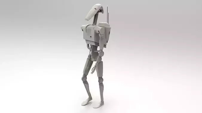 Battle Droid Star Wars 3D print model