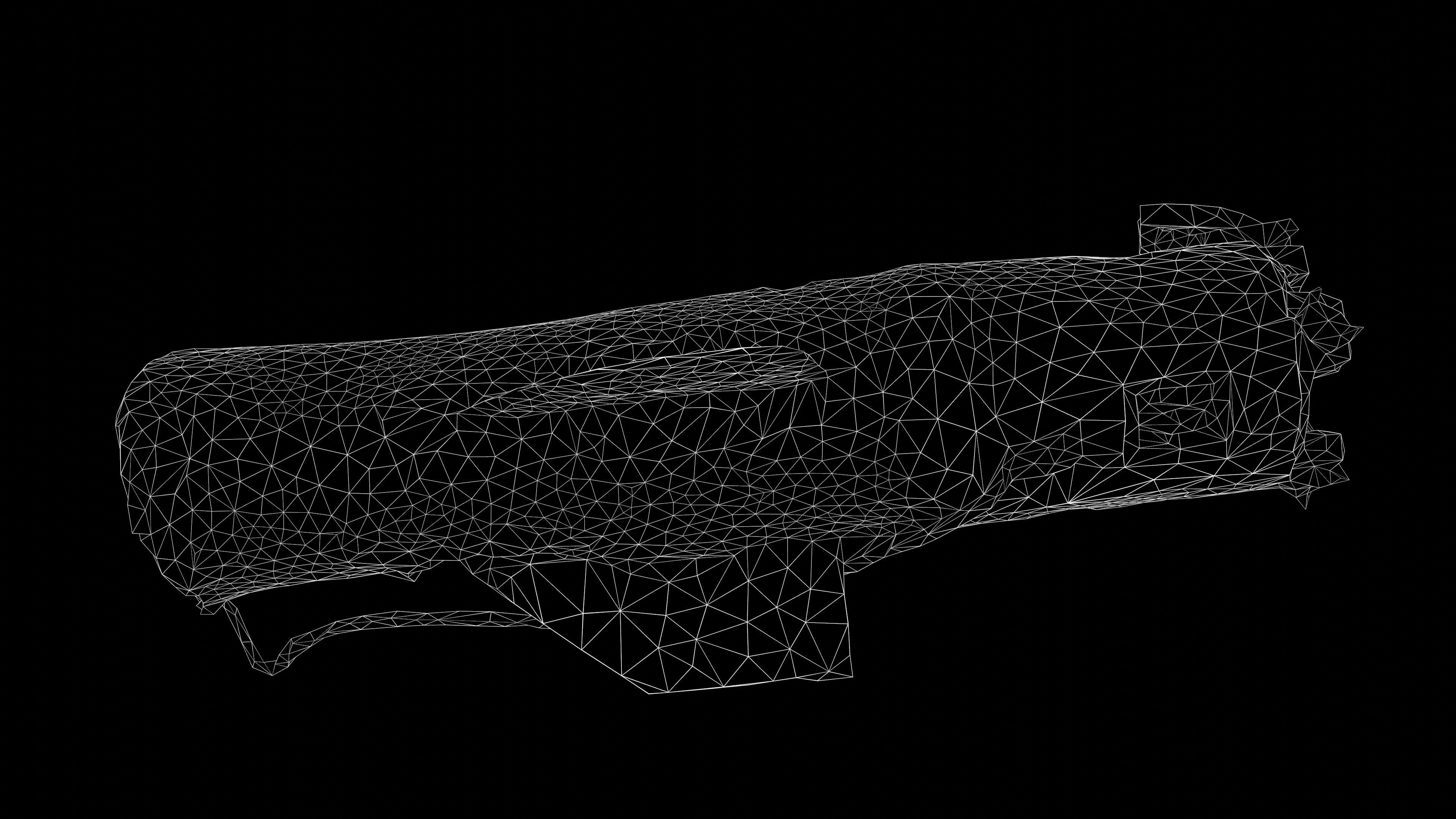 Destroyed OTR-21 SS-21 Scarab Tochka-U P2 Photoscan Game Ready Low-poly 3D model_41