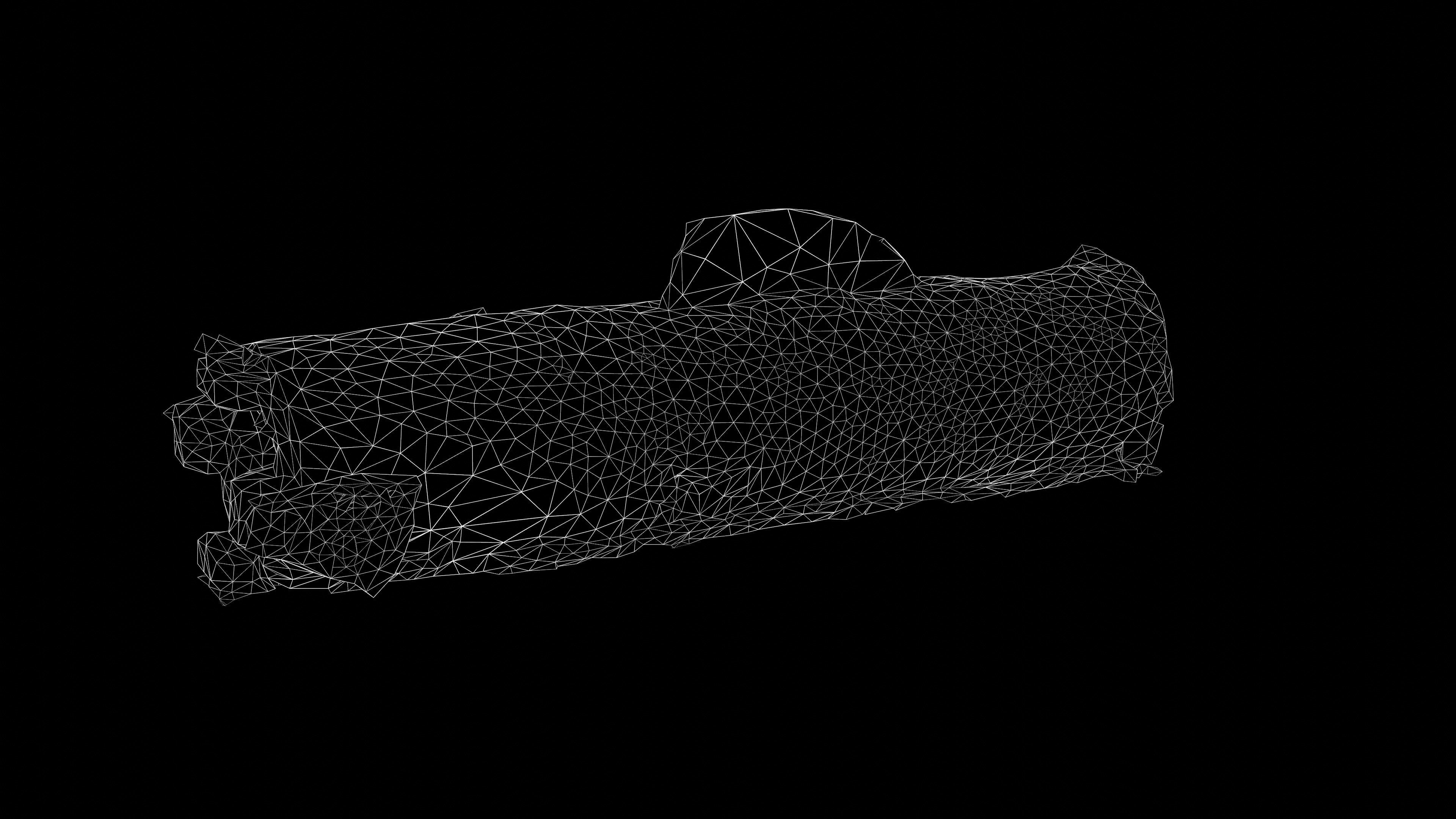 Destroyed OTR-21 SS-21 Scarab Tochka-U P2 Photoscan Game Ready Low-poly 3D model_35