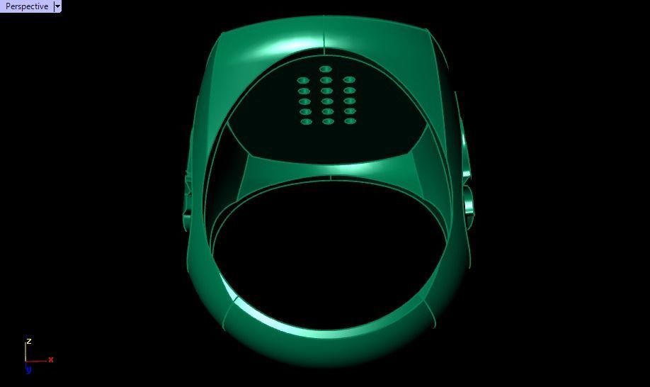 Evers ring 3D print model_11