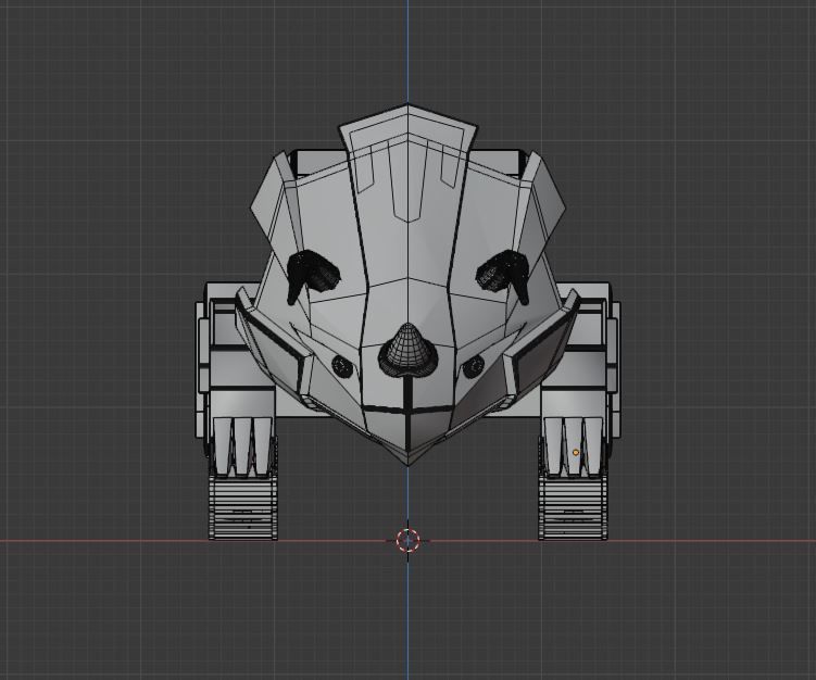 Triceratops Dinozord - Power Ranger 3D model_5