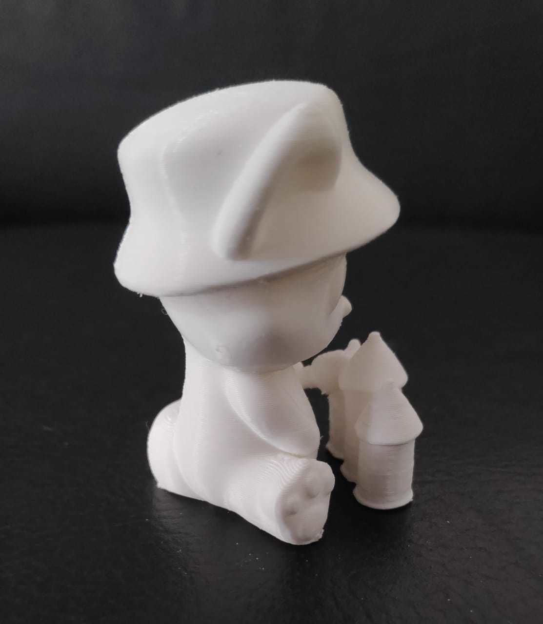 Fox Sand Castle 3D print model_8