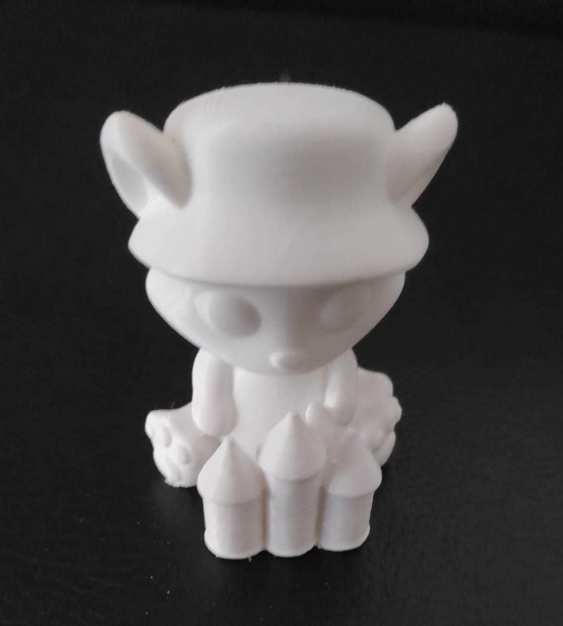 Fox Sand Castle 3D print model_12