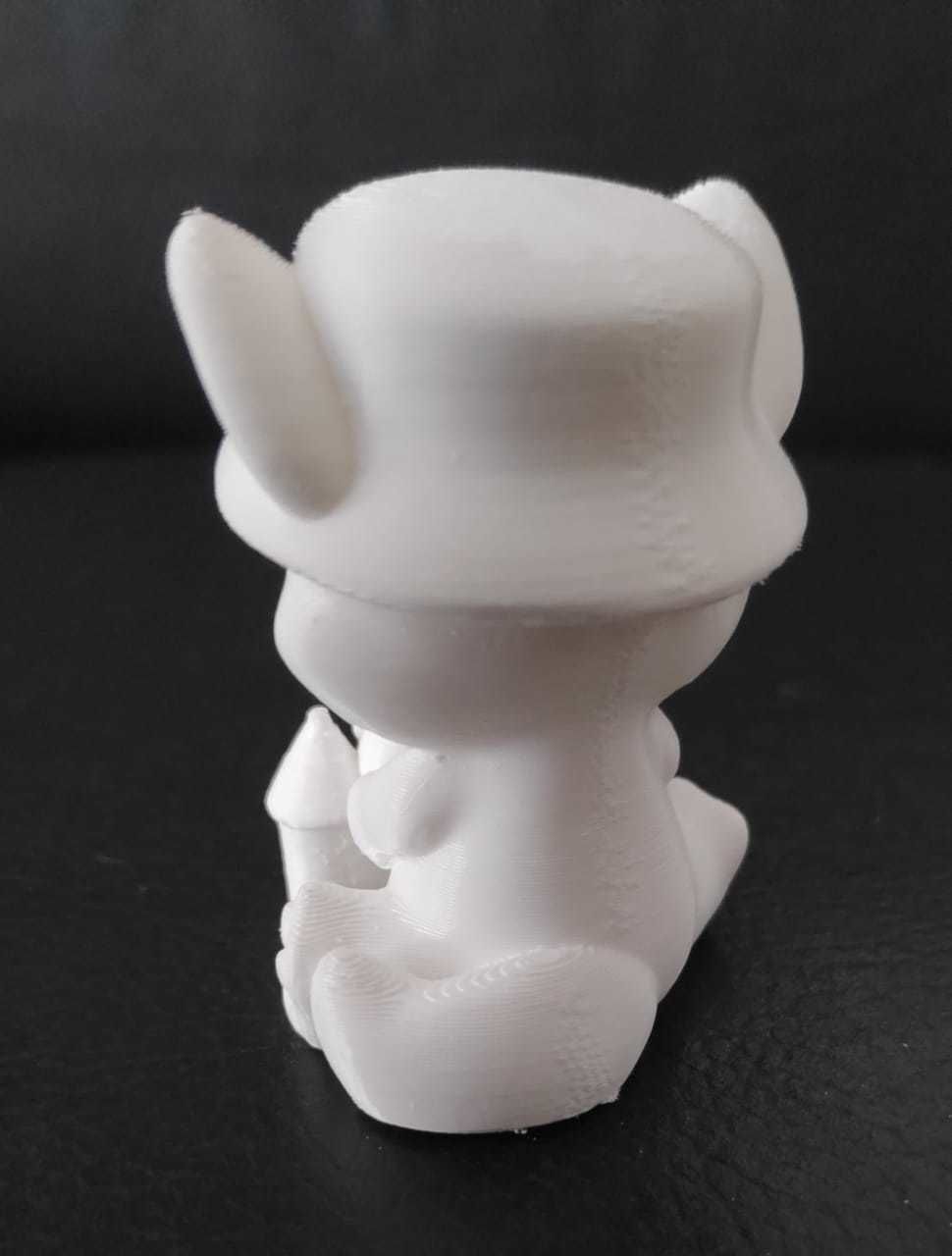 Fox Sand Castle 3D print model_7