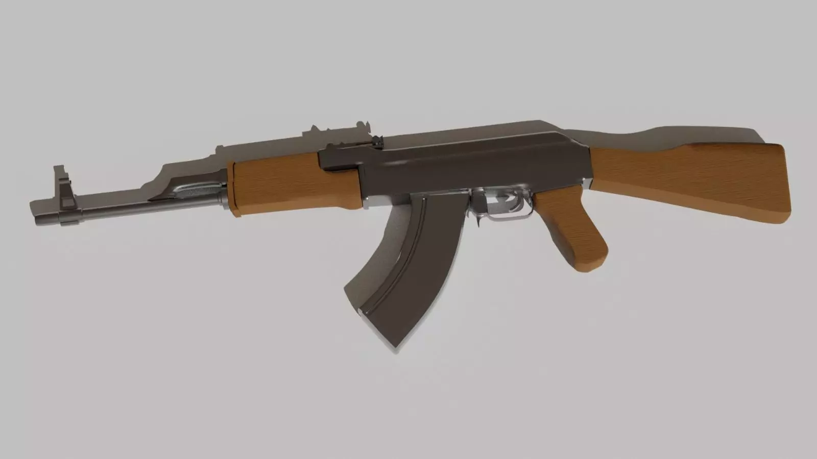 AK-47 ak - rifle 3D model