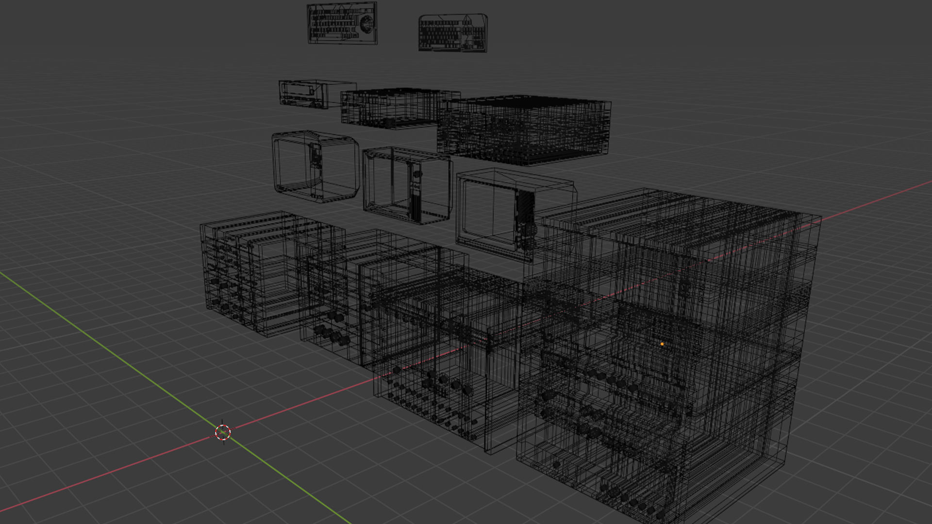 3D Audio-Video Equipment Pack Free 3D model_9