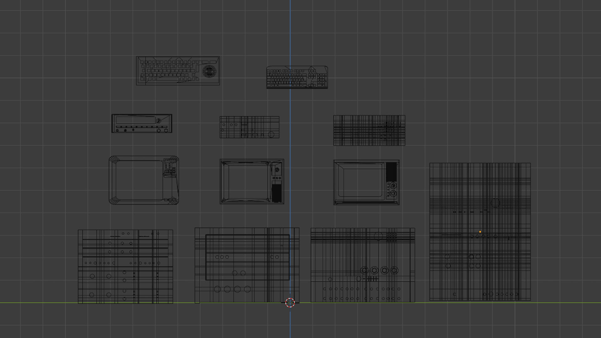 3D Audio-Video Equipment Pack Free 3D model_8