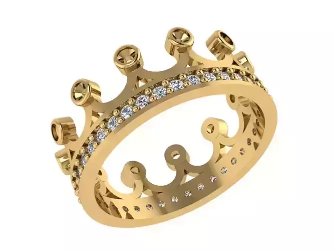 Ring322 oval ring gold