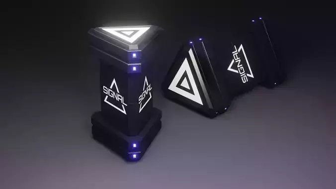 HardSurface - Sci-Fi Signal Tower 