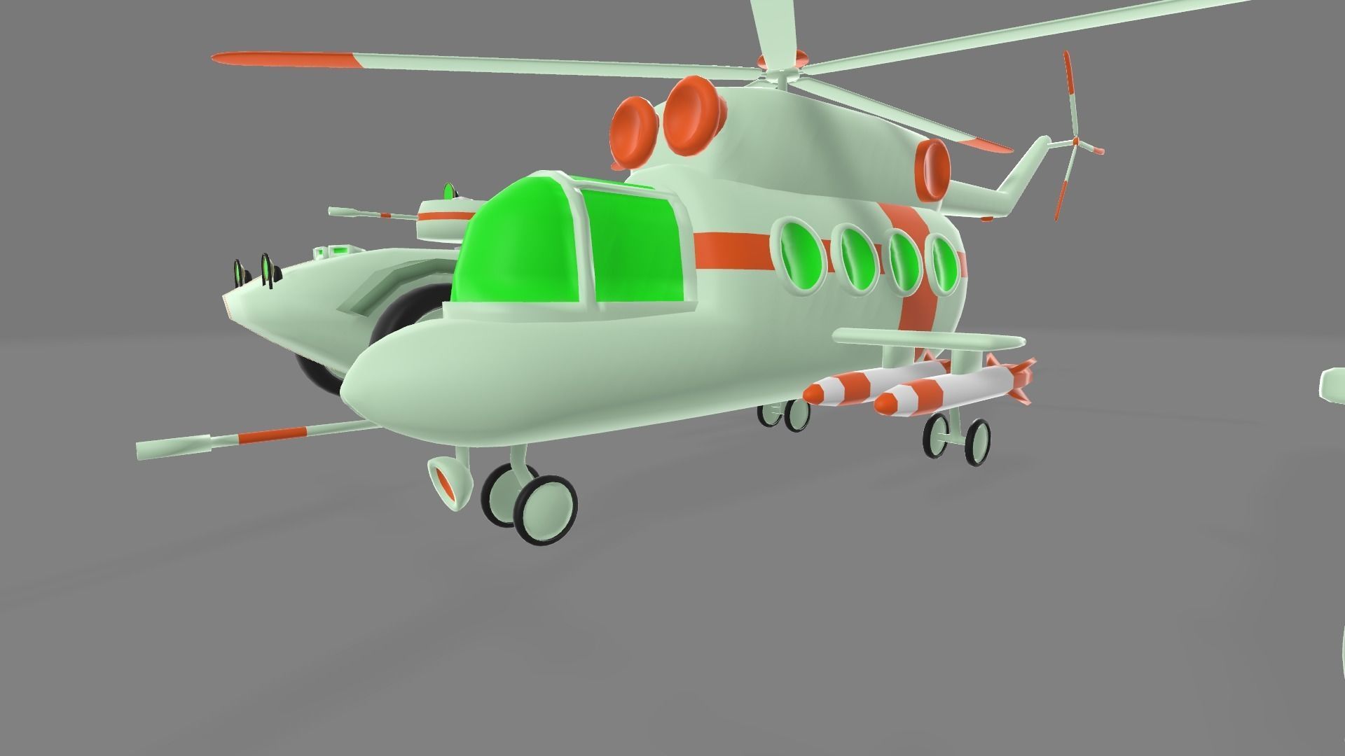 army pack 3D model_10