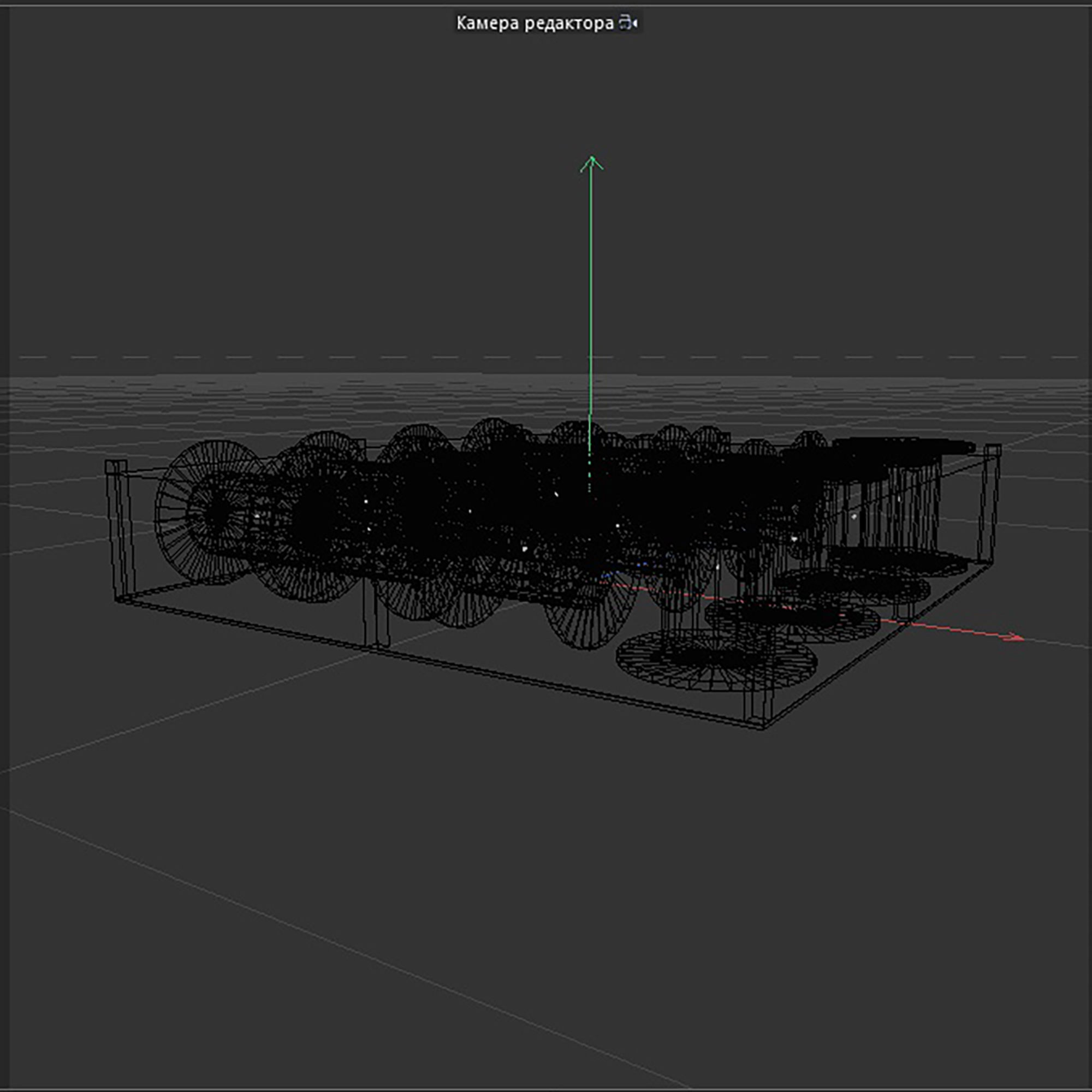 coil warehouse Low-poly 3D model_13