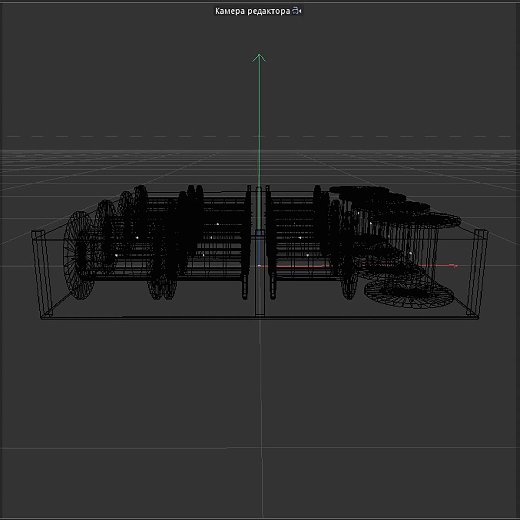 coil warehouse Low-poly 3D model_14