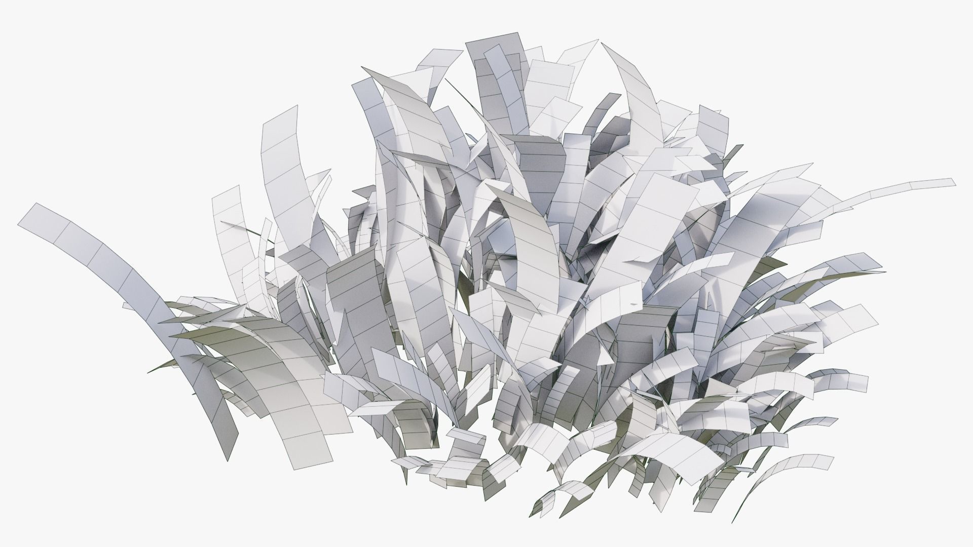 Grasses and Flower Field Package 3D Model Collection_30