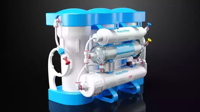 Water Filter 3D model