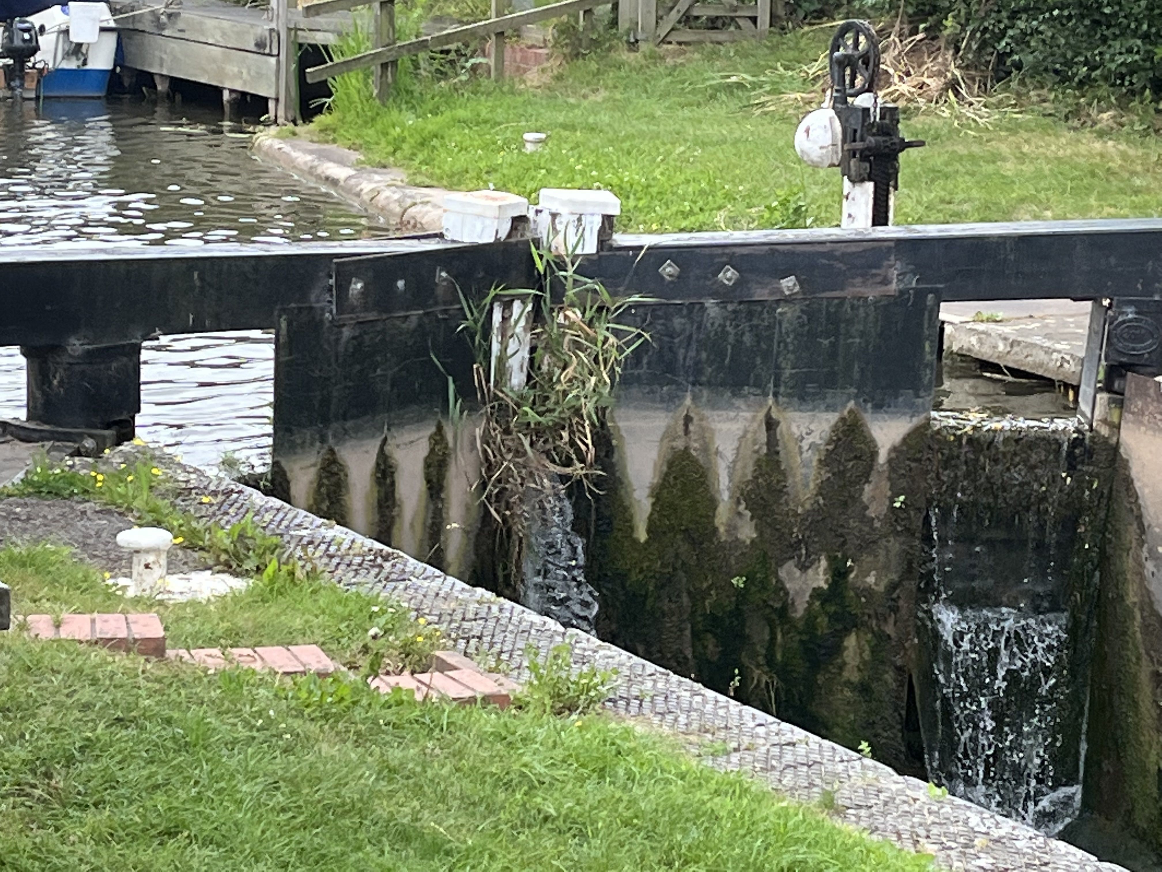 Model Railway Canal Lock Gates 3D print model_8