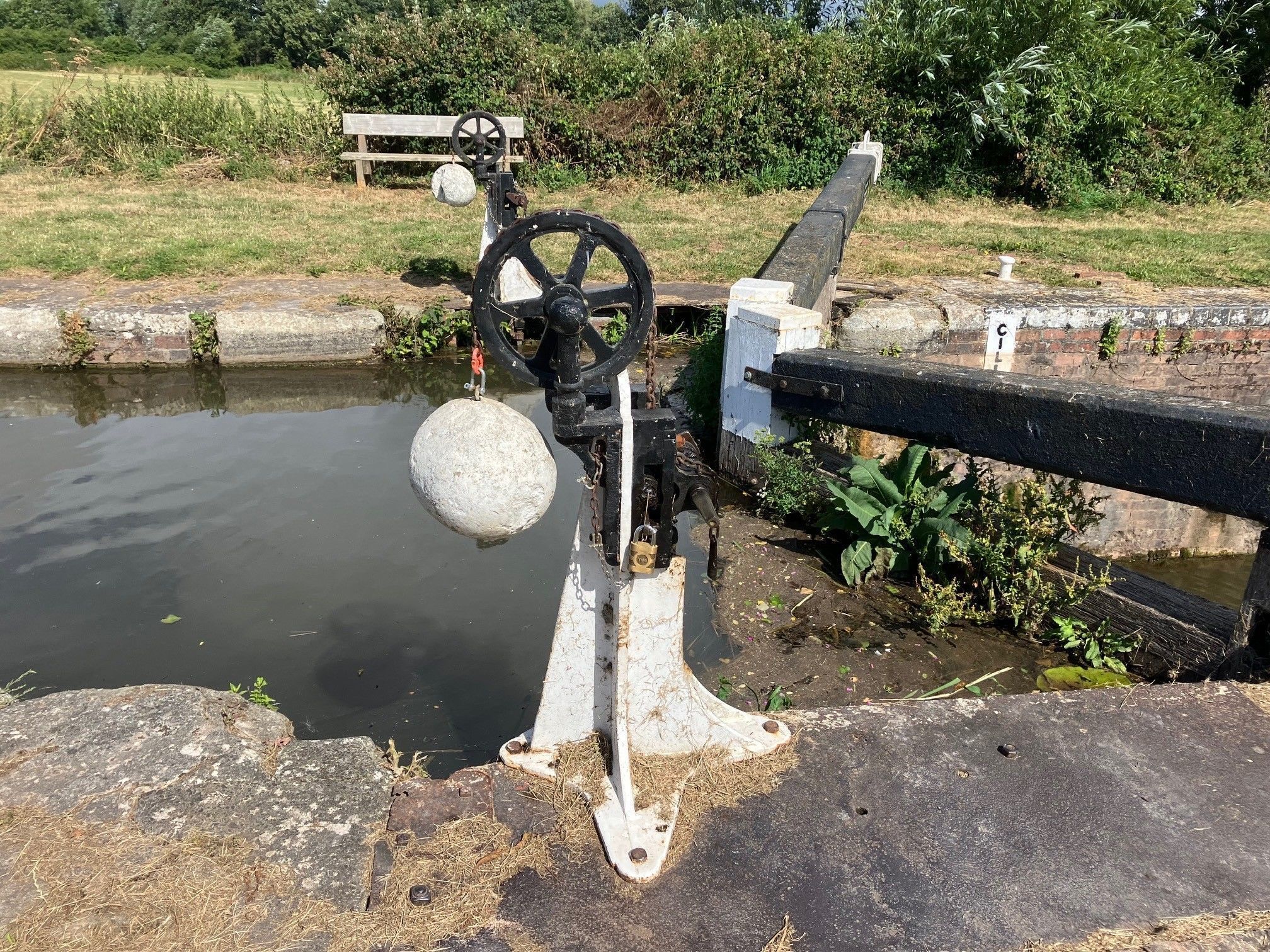 Model Railway Canal Lock Gates 3D print model_17