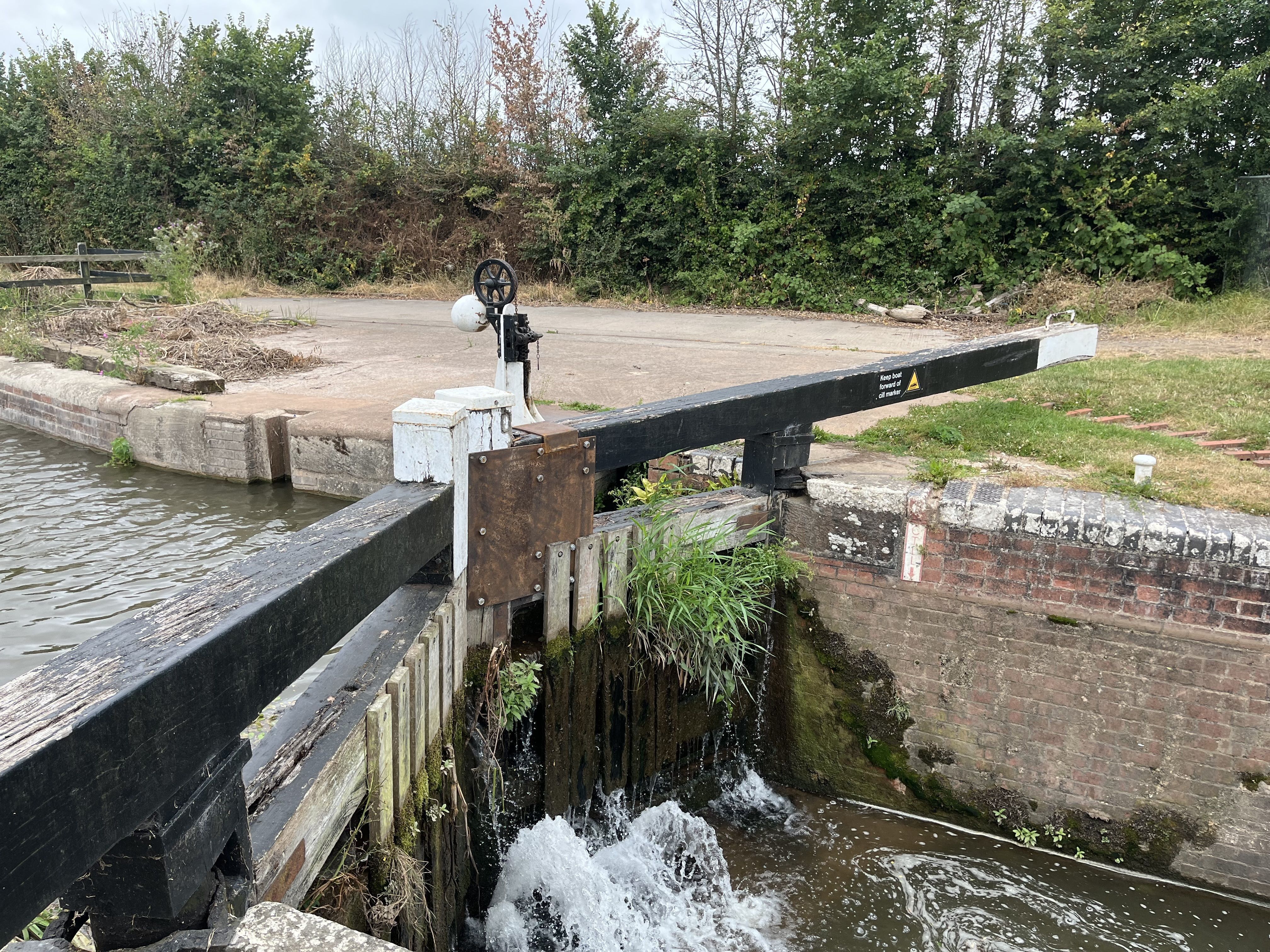 Model Railway Canal Lock Gates 3D print model_10