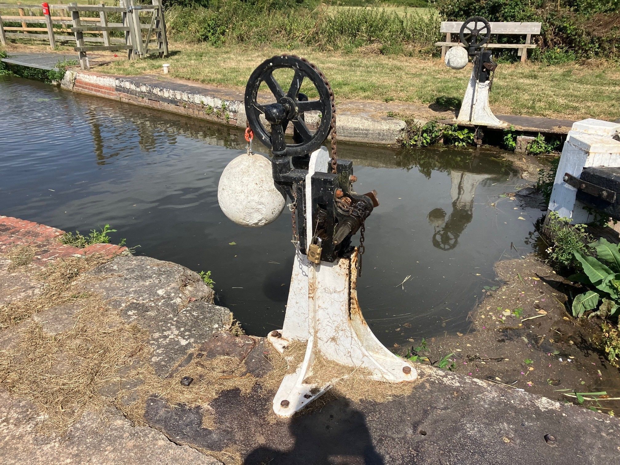 Model Railway Canal Lock Gates 3D print model_18