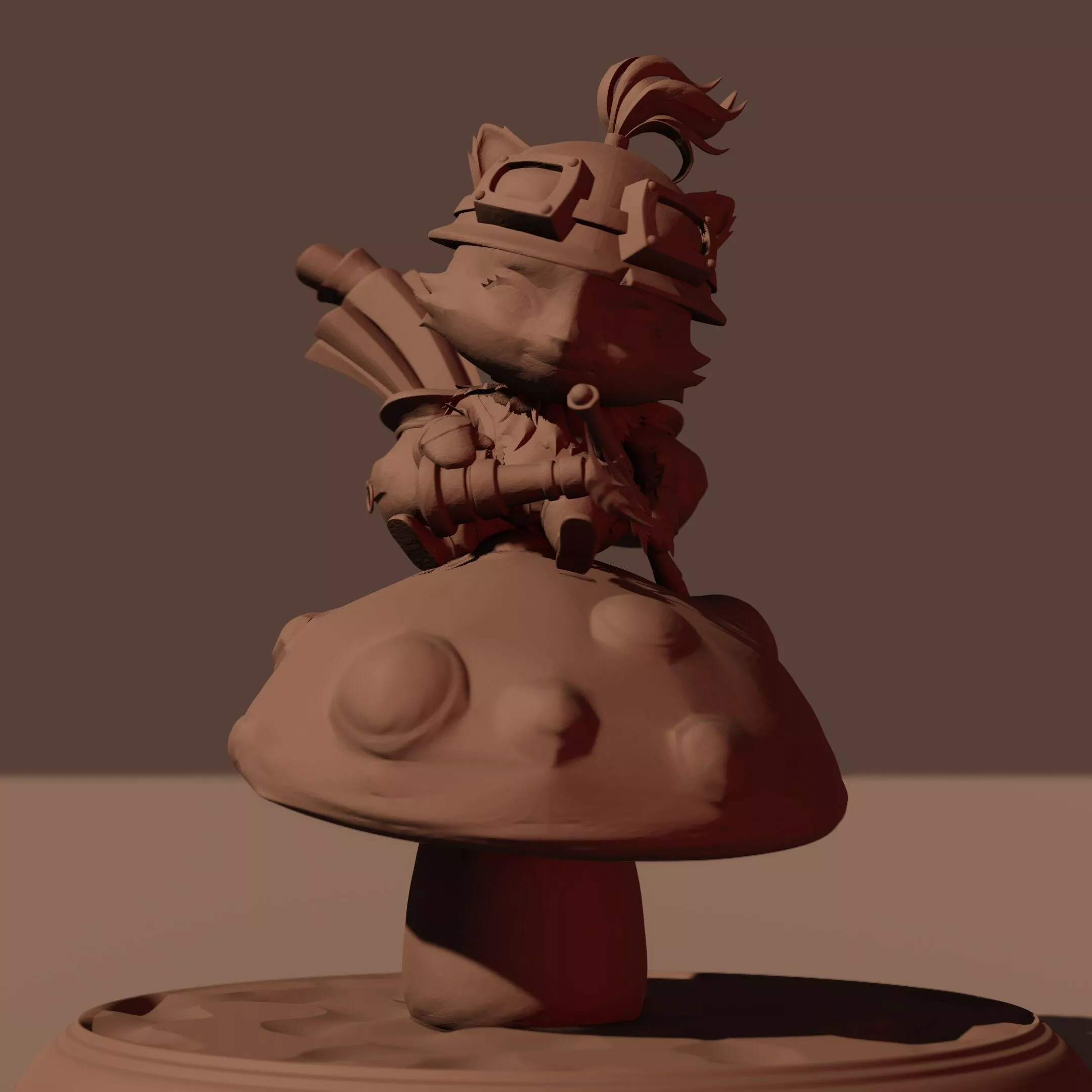 TEEMO THE SWIFT SCOUT 3D print model