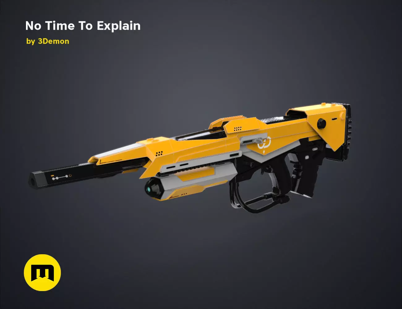 No Time To Explain 3D print model