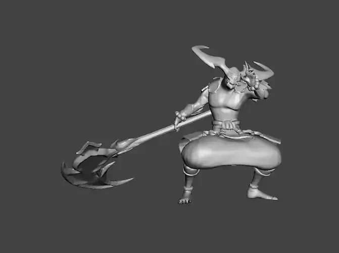 Snow Moon Kayn form 2 3D Model
