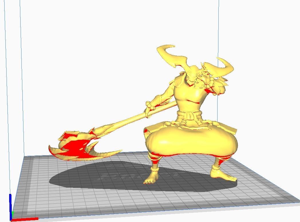 Snow Moon Kayn form 2 3D Model 3D print model_2