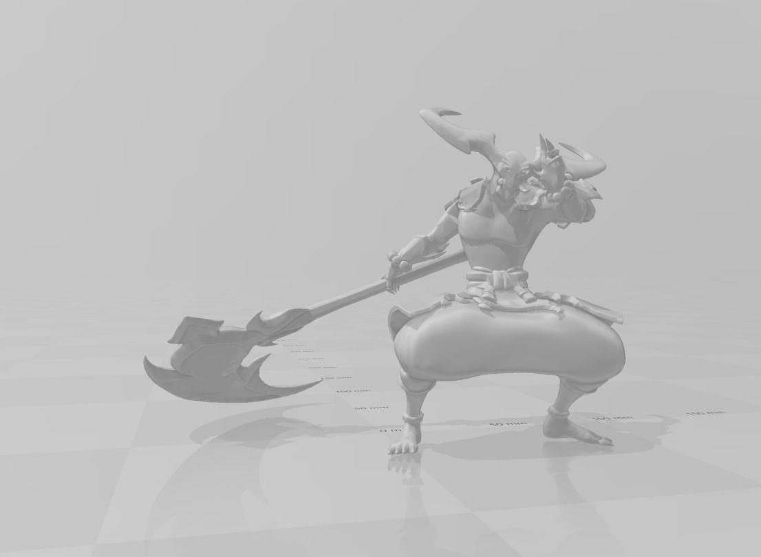 Snow Moon Kayn form 2 3D Model 3D print model_1