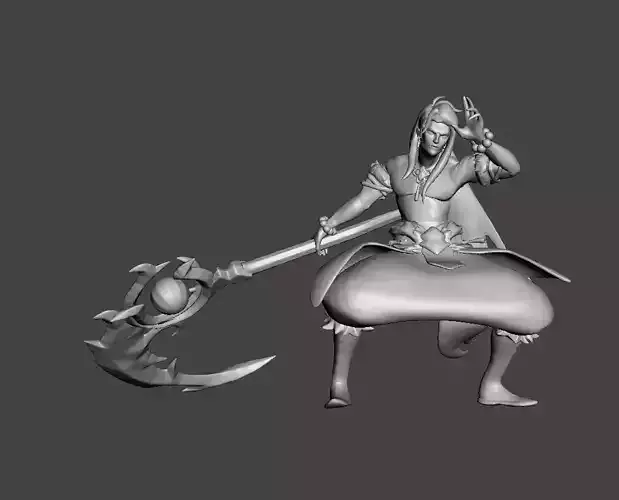 Snow Moon Kayn form 3 3D Model 3D print model