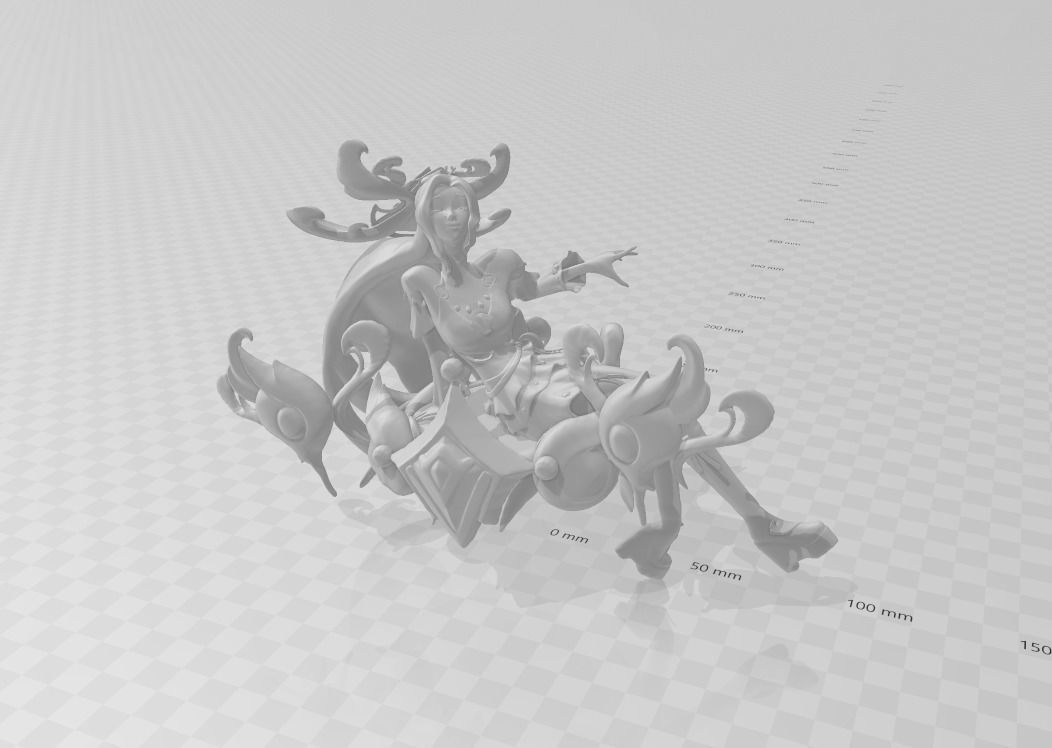 Ocean Song Seraphine 3D Model 3D print model_1